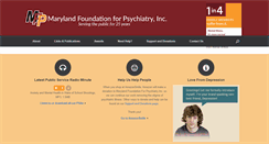 Desktop Screenshot of mdpsychfoundation.org